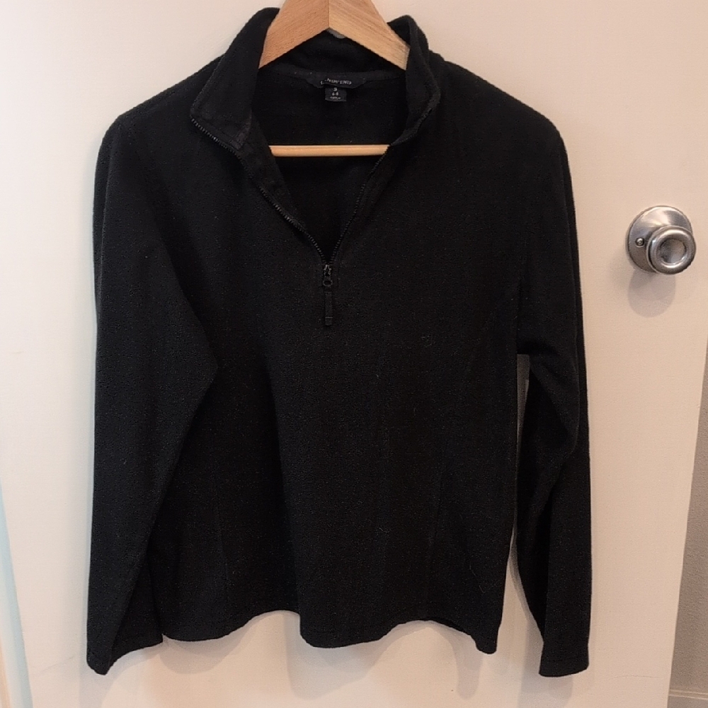 Lands' End Black Fleece Pullover